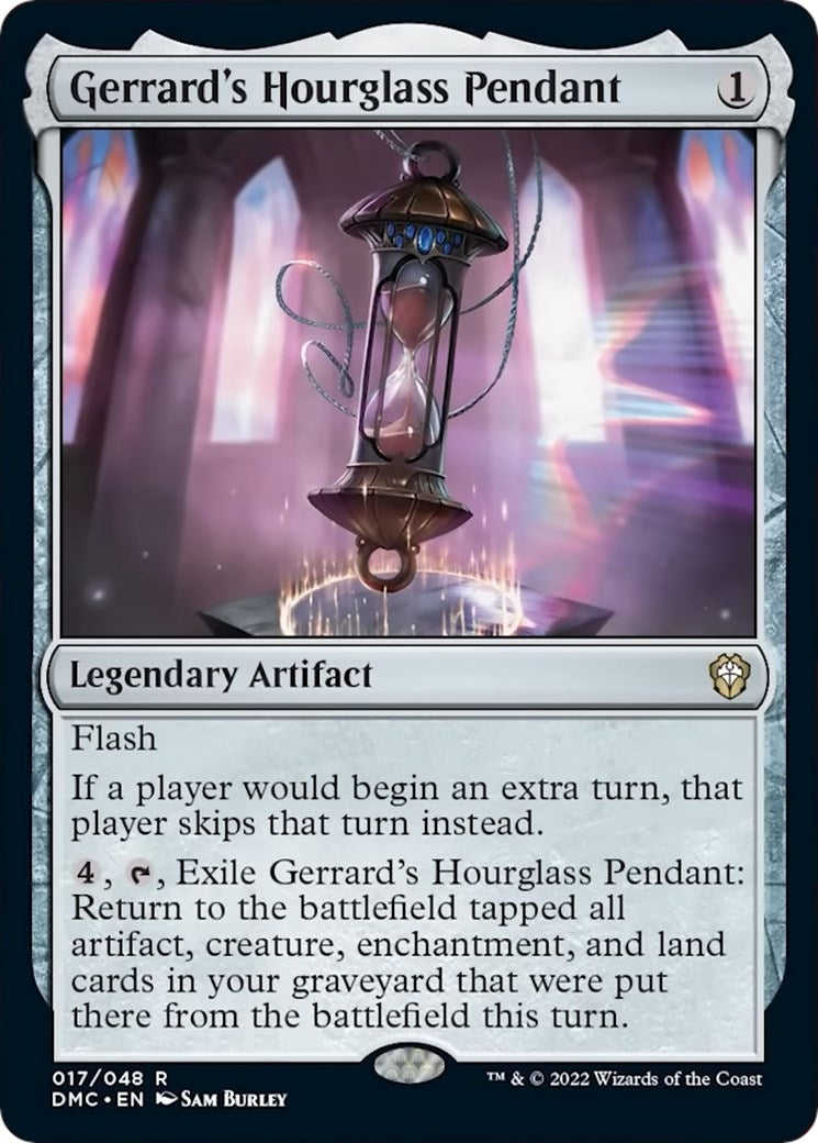 Image for Gerrard's Hourglass Pendant (Commander: Dominaria United) (17) - Magic: The Gathering