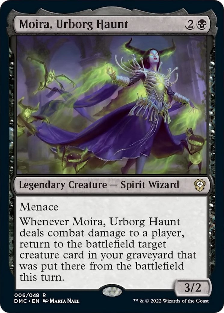 Image for Moira, Urborg Haunt (Commander: Dominaria United) (6) - Magic: The Gathering