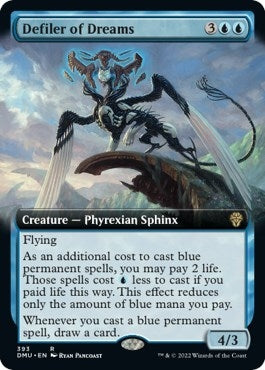 Image for Defiler of Dreams (Extended Art) (Dominaria United) (393) - Magic: The Gathering