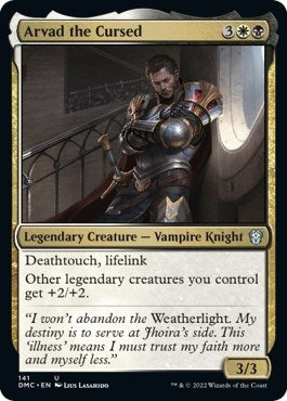 Image for Arvad the Cursed (Commander: Dominaria United) (141) - Magic: The Gathering