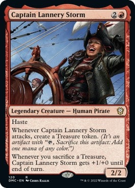 Image for Captain Lannery Storm (Commander: Dominaria United) (120) - Magic: The Gathering