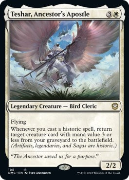 Image for Teshar, Ancestor's Apostle (Commander: Dominaria United) (105) - Magic: The Gathering