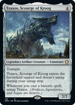 Image for Traxos, Scourge of Kroog (Commander: Dominaria United) (195) - Magic: The Gathering