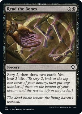 Image for Read the Bones (Commander: Dominaria United) (117) - Magic: The Gathering