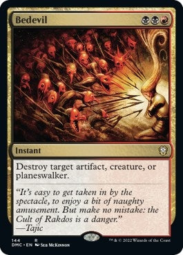 Image for Bedevil (Commander: Dominaria United) (144) - Magic: The Gathering