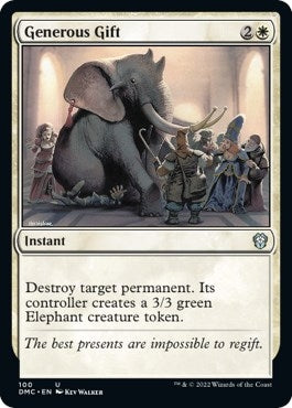 Image for Generous Gift (Commander: Dominaria United) (100) - Magic: The Gathering