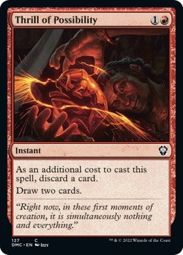 Image for Thrill of Possibility (Commander: Dominaria United) (127) - Magic: The Gathering
