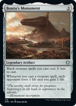 Image for Bontu's Monument (Commander: Dominaria United) (179) - Magic: The Gathering