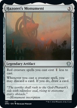 Image for Hazoret's Monument (Commander: Dominaria United) (183) - Magic: The Gathering