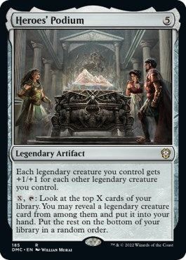 Image for Heroes' Podium (Commander: Dominaria United) (185) - Magic: The Gathering