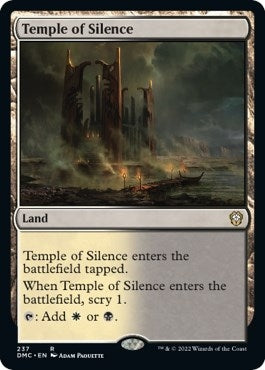 Image for Temple of Silence (Commander: Dominaria United) (237) - Magic: The Gathering