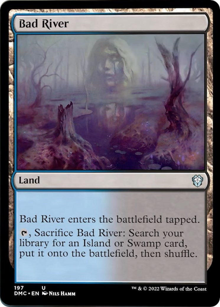 Image for Bad River (Commander: Dominaria United) (197) - Magic: The Gathering