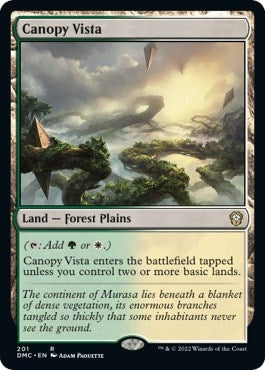 Image for Canopy Vista (Commander: Dominaria United) (201) - Magic: The Gathering