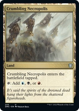 Image for Crumbling Necropolis (Commander: Dominaria United) (205) - Magic: The Gathering