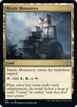 Image for Mystic Monastery (Commander: Dominaria United) (221) - Magic: The Gathering