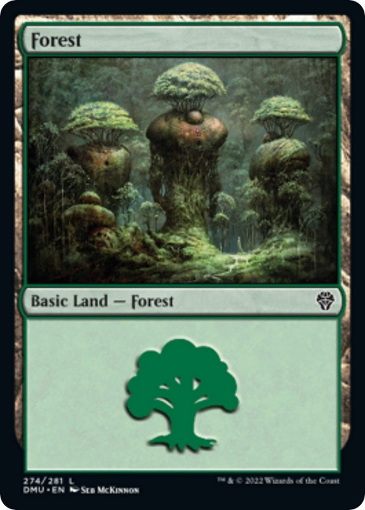 Image for Forest (274) (Dominaria United) (274) - Magic: The Gathering