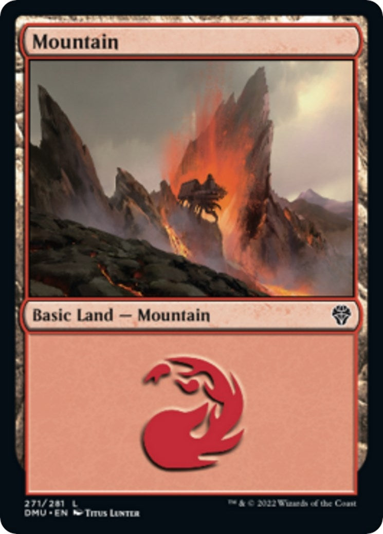Image for Mountain (271) (Dominaria United) (271) - Magic: The Gathering