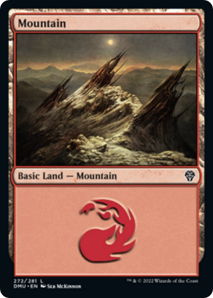 Image for Mountain (272) (Dominaria United) (272) - Magic: The Gathering