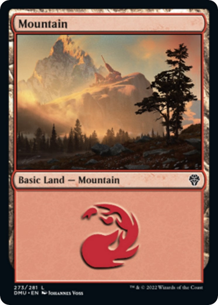Image for Mountain (273) (Dominaria United) (273) - Magic: The Gathering