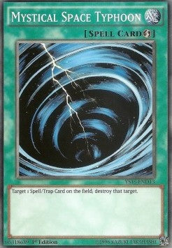 Mystical Space Typhoon (V.2 - Common) - 2-Player Starter Deck Yuya & Declan (Common) [YS15-D13]