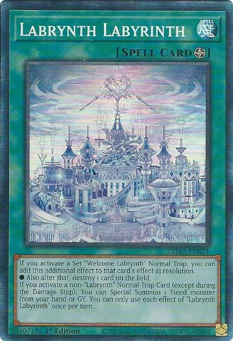 Image for Labrynth Labyrinth (CR) (Tactical Masters) (TAMA-EN021) - YuGiOh