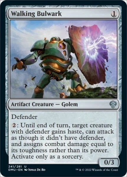 Image for Walking Bulwark (Dominaria United) (241) - Magic: The Gathering