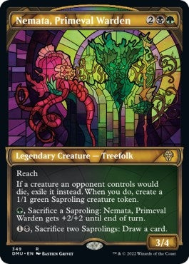 Image for Nemata, Primeval Warden (Textured Foil) (Dominaria United) (349) - Magic: The Gathering