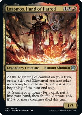 Image for Lagomos, Hand of Hatred (Dominaria United) (205) - Magic: The Gathering