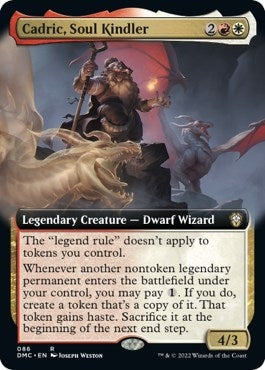 Image for Cadric, Soul Kindler (Extended Art) (Commander: Dominaria United) (86) - Magic: The Gathering