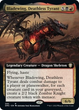 Image for Bladewing, Deathless Tyrant (Extended Art) (Commander: Dominaria United) (85) - Magic: The Gathering