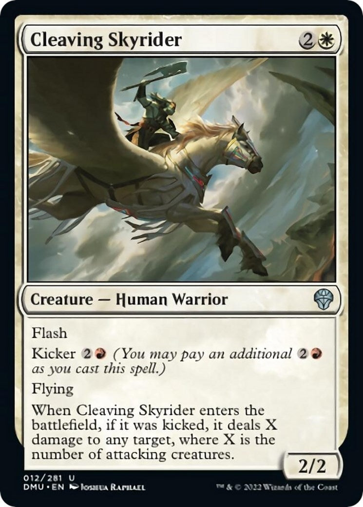 Image for Cleaving Skyrider (Dominaria United) (12) - Magic: The Gathering