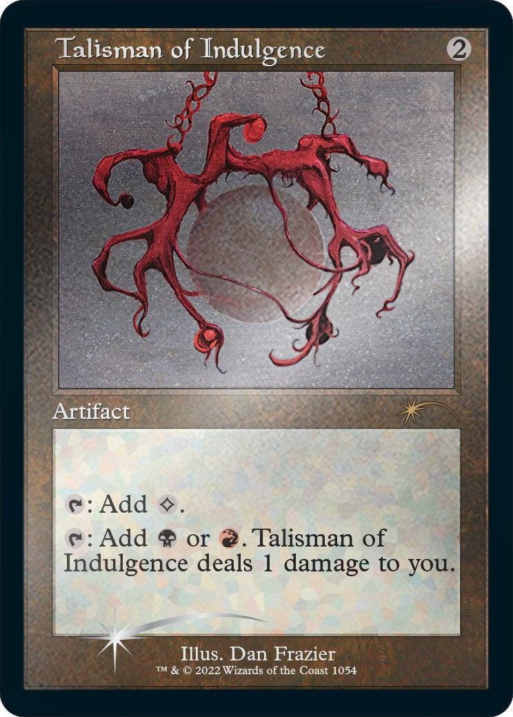 Image for Talisman of Indulgence (Retro Frame) (Foil Etched) (Secret Lair Drop Series) (1054) - Magic: The Gathering