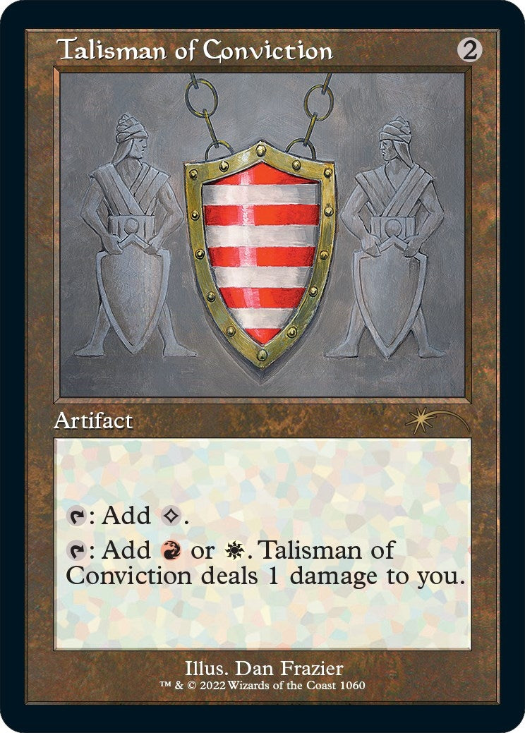 Image for Talisman of Conviction (Retro Frame) (Secret Lair Drop Series) (1060) - Magic: The Gathering
