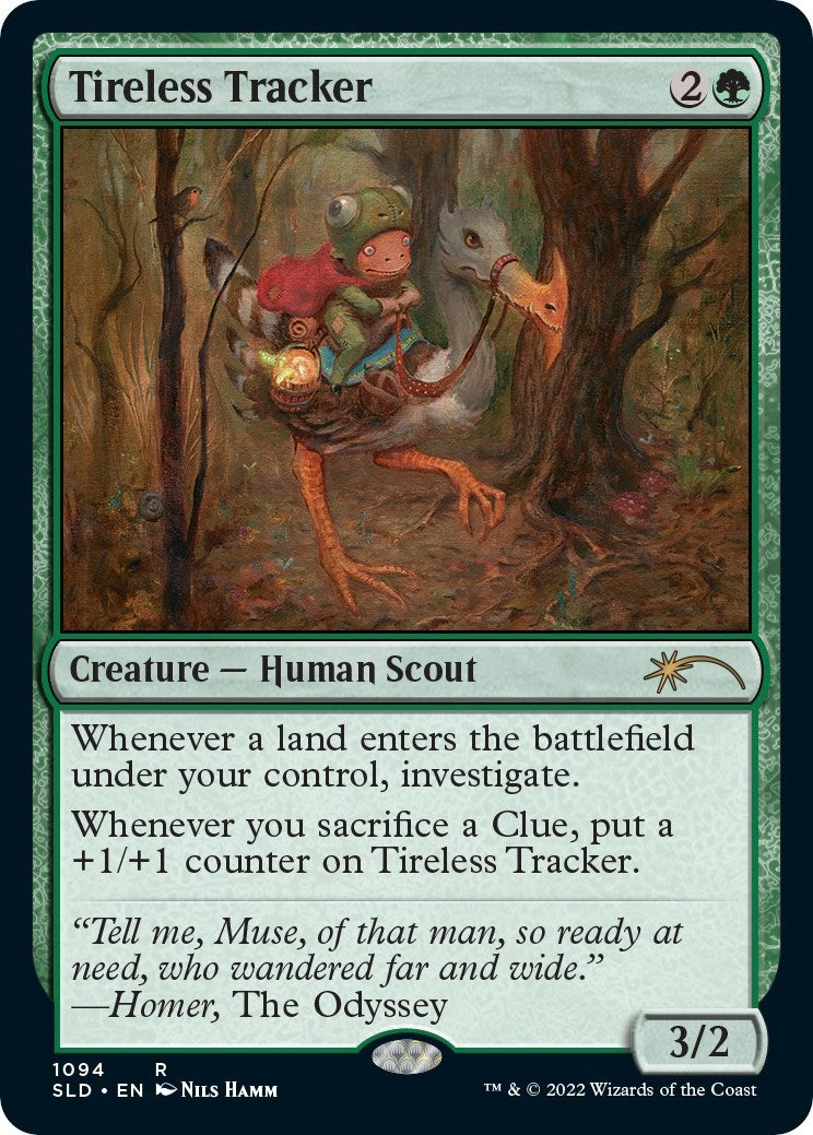 Image for Tireless Tracker (1094) (Secret Lair Drop Series) (1094) - Magic: The Gathering