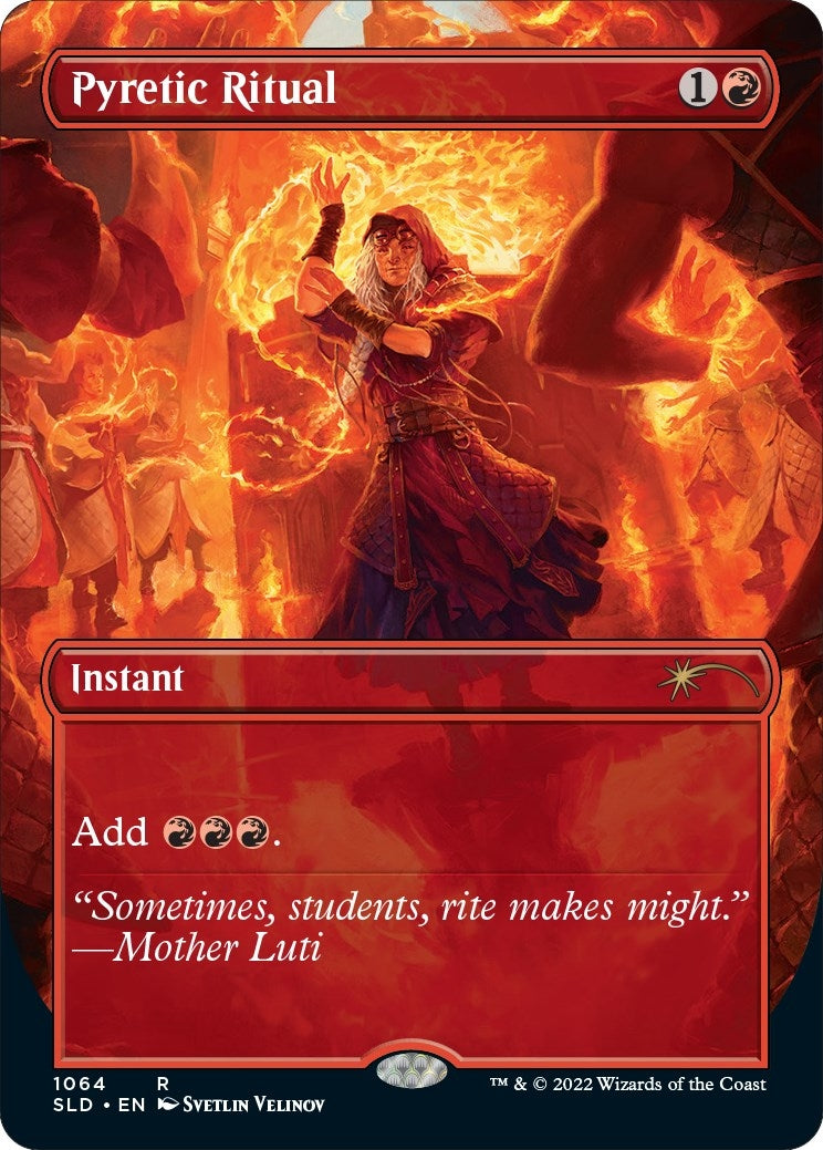 Image for Pyretic Ritual (Secret Lair Drop Series) (1064) - Magic: The Gathering