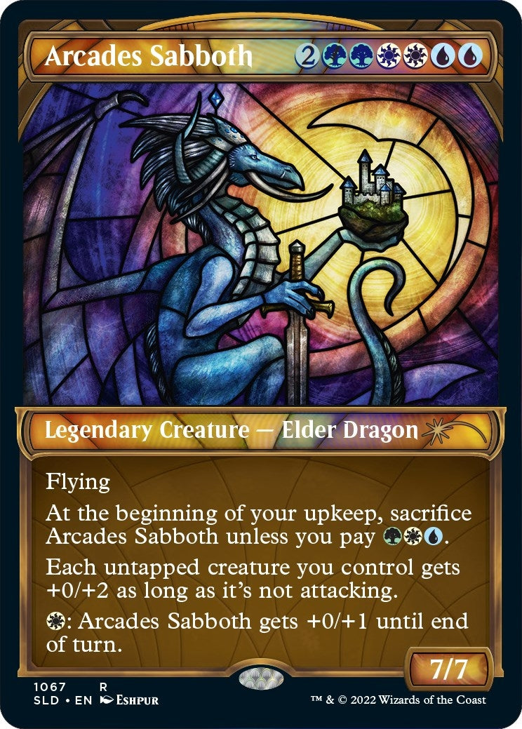Image for Arcades Sabboth (Stained Glass) (Textured Foil) (Secret Lair Drop Series) (1067) - Magic: The Gathering