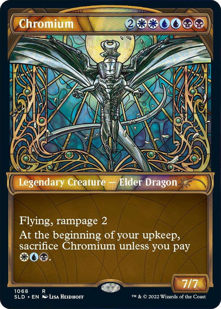 Image for Chromium (Stained Glass) (Textured Foil) (Secret Lair Drop Series) (1068) - Magic: The Gathering