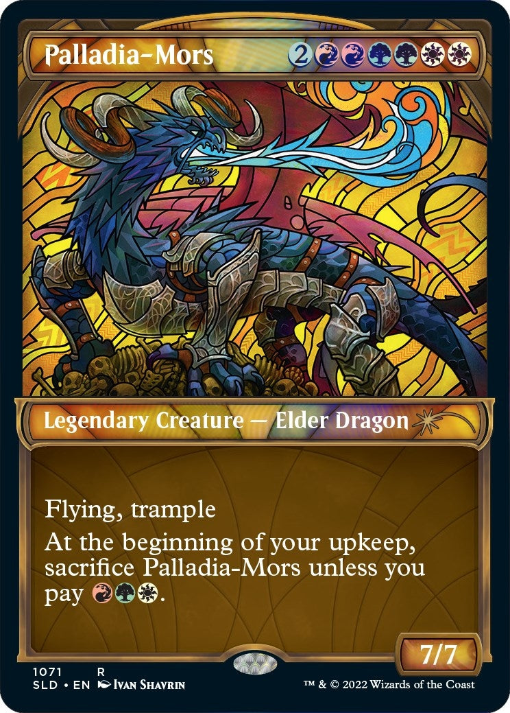 Image for Palladia-Mors (Stained Glass) (Textured Foil) (Secret Lair Drop Series) (1071) - Magic: The Gathering