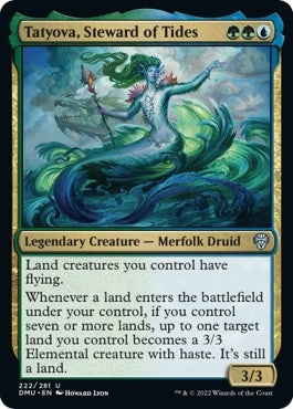 Image for Tatyova, Steward of Tides (Dominaria United) (222) - Magic: The Gathering