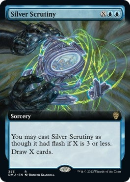 Image for Silver Scrutiny (Extended Art) (Dominaria United) (395) - Magic: The Gathering