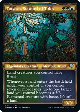 Image for Tatyova, Steward of Tides (Showcase) (Dominaria United) (321) - Magic: The Gathering