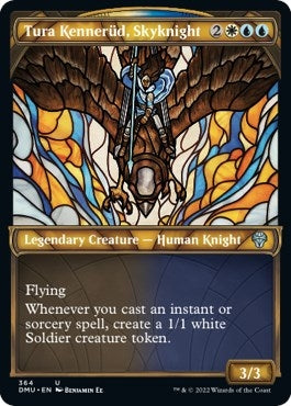 Image for Tura Kennerud, Skyknight (Textured Foil) (Dominaria United) (364) - Magic: The Gathering