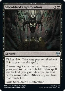Image for Sheoldred's Restoration (Dominaria United) (108) - Magic: The Gathering