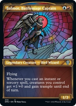 Image for Balmor, Battlemage Captain (Textured Foil) (Dominaria United) (336) - Magic: The Gathering