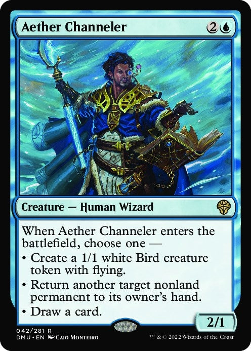 Image for Aether Channeler (Dominaria United) (42) - Magic: The Gathering