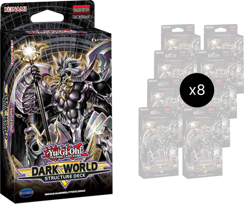 Image for Dark World Structure Deck Display [1st Edition] - YuGiOh