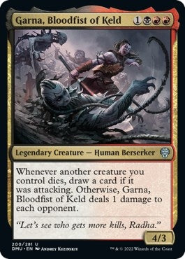 Image for Garna, Bloodfist of Keld (Dominaria United) (200) - Magic: The Gathering