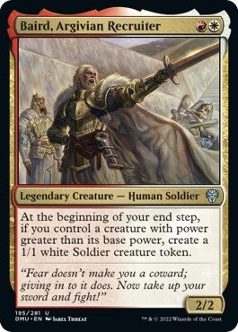 Image for Baird, Argivian Recruiter (Dominaria United) (195) - Magic: The Gathering