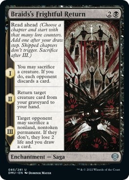 Image for Braids's Frightful Return (Dominaria United) (85) - Magic: The Gathering