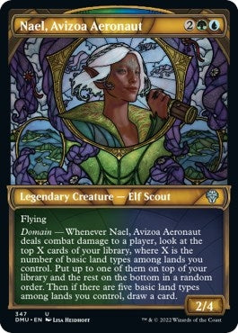 Image for Nael, Avizoa Aeronaut (Textured Foil) (Dominaria United) (347) - Magic: The Gathering